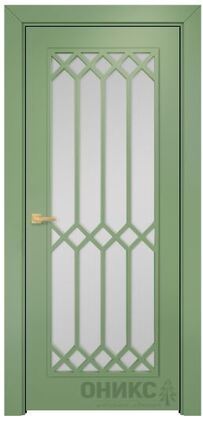 ДГ Париж цвет полотна Эмаль РАЛ 6021 по МДФ #1