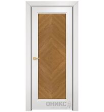 ДГ Болонья А10 Цвет полотна Дуб золотистый Эмаль Белая #1