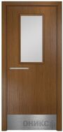 ДО Противопожарная остекленное Орех шпон #0