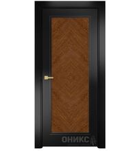 ДГ Болонья А10 Цвет полотна Каштан Эмаль черная #1