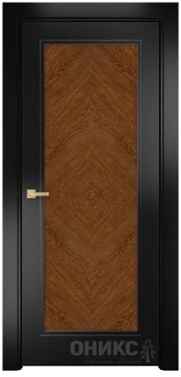 ДГ Болонья А10 Цвет полотна Каштан Эмаль черная #1