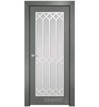 ДГ Париж цвет полотна Эмаль белая Эмаль 7005 по МДФ #0