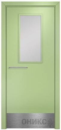 ДО Противопожарная остекленное Эмаль фисташковая #0