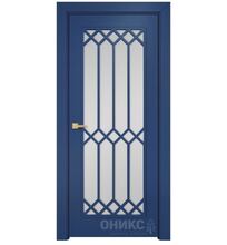 ДГ Париж цвет полотна Эмаль РАЛ 5000 по МДФ #1