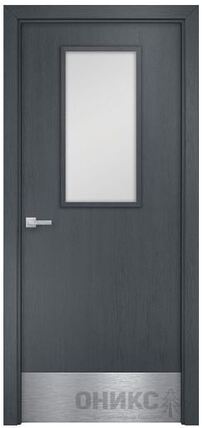 ДО Противопожарная остекленное Дуб графит #0