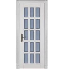 ДО (мателюкс светлый с фацетом) Лондон 2 Белая эмаль массив ольхи #1