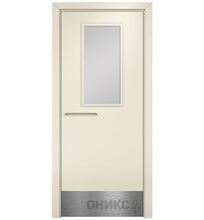 ДО Противопожарная остекленное Эмаль слоновая кость #0