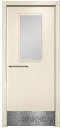 ДО Противопожарная остекленное Эмаль слоновая кость #0