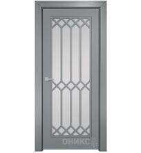 ДГ Париж цвет полотна Эмаль РАЛ 7040 по МДФ #1