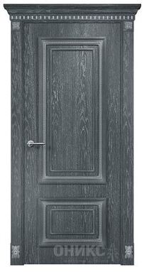 ДГ Противопожарное с багетом Дуб седой шпон